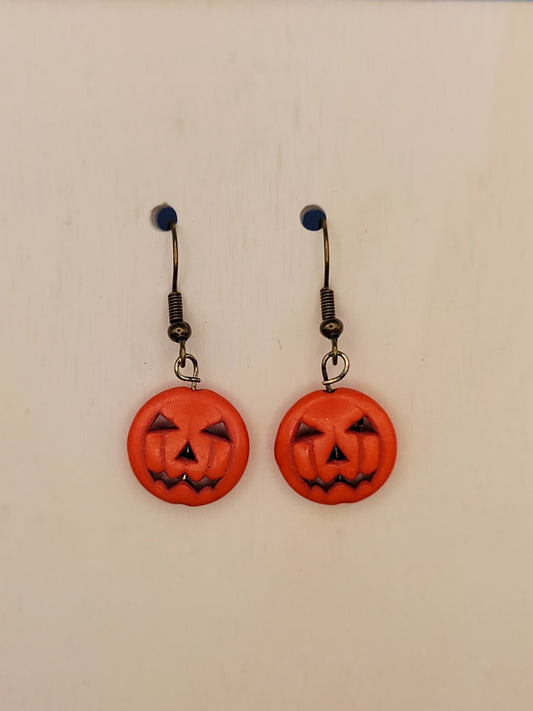 Pumpkin Earrings