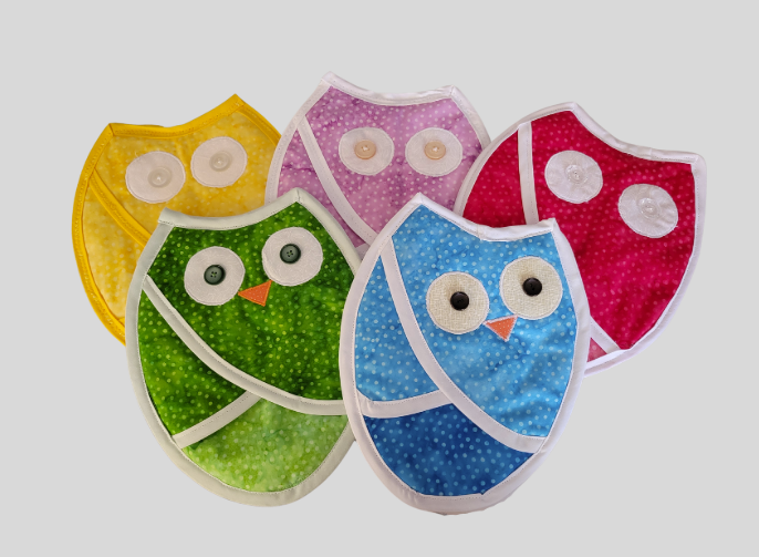 Owl oven mitts