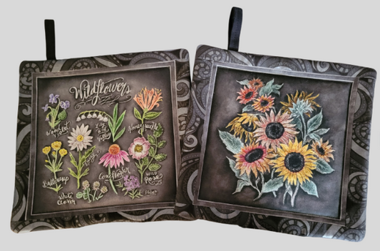 Garden pot holders