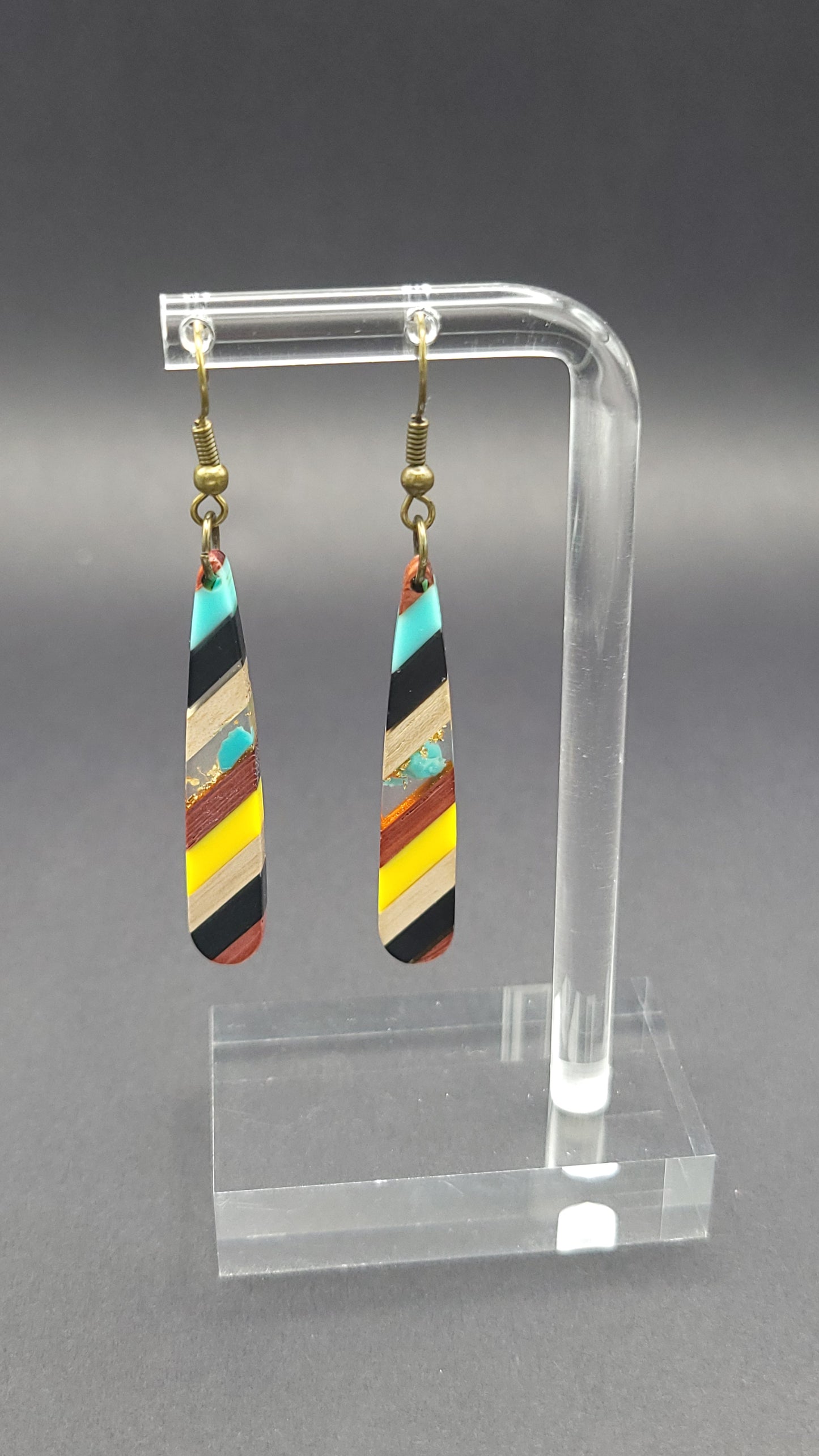 Long Teardrop Earrings