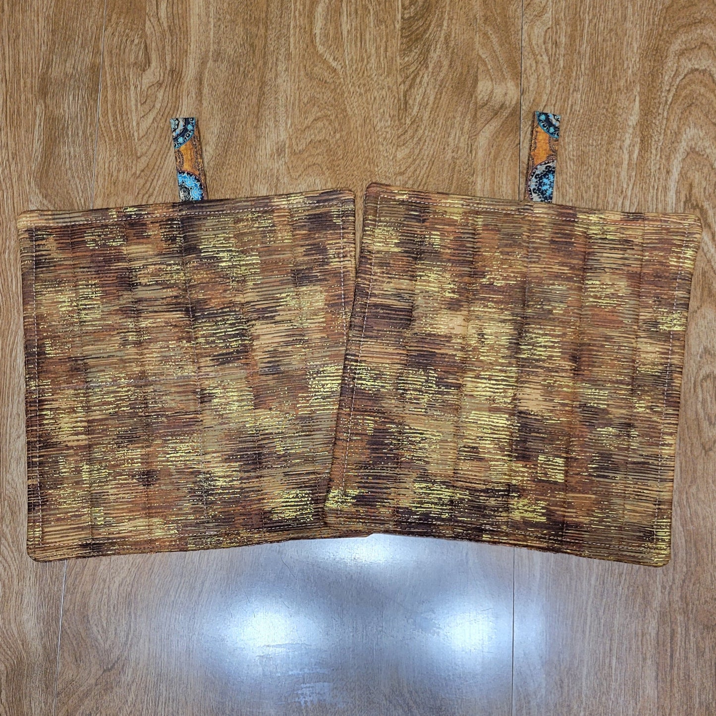 Coffee themed pot holders