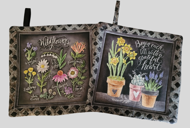 Garden pot holders