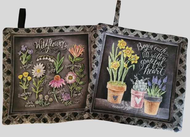 Garden pot holders