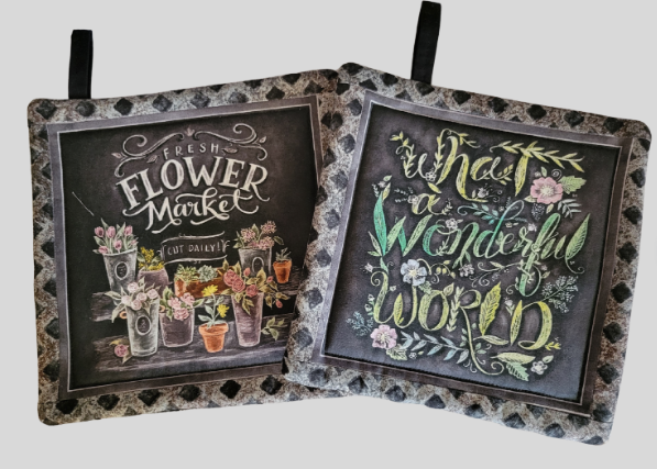 Garden pot holders